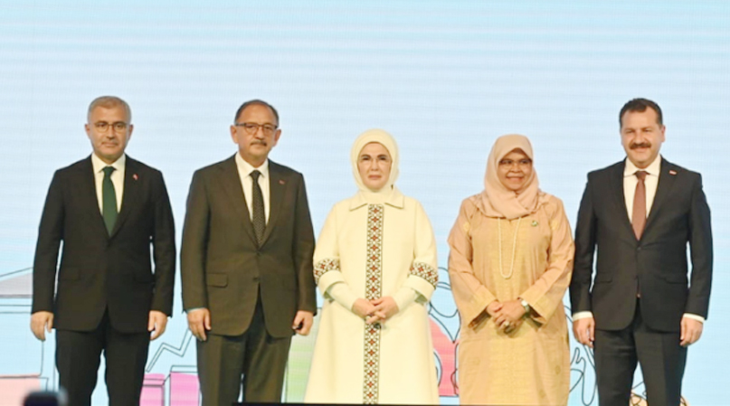 Cumhurbaşkanı Recep Tayyip Erdoğan’ın eşi Emine Erdoğan, “Herkes için sürdürülebilir
