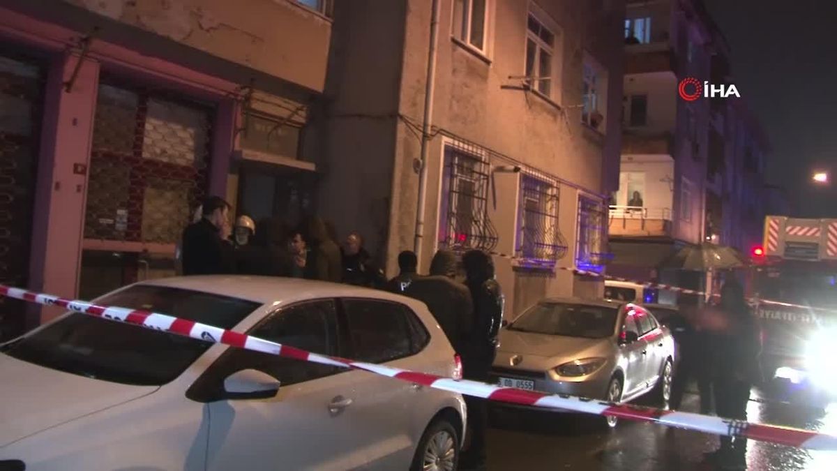 Üsküdar'da bir apartmanın bodrum katında bilinmeyen bir nedenle yangın çıktı.
