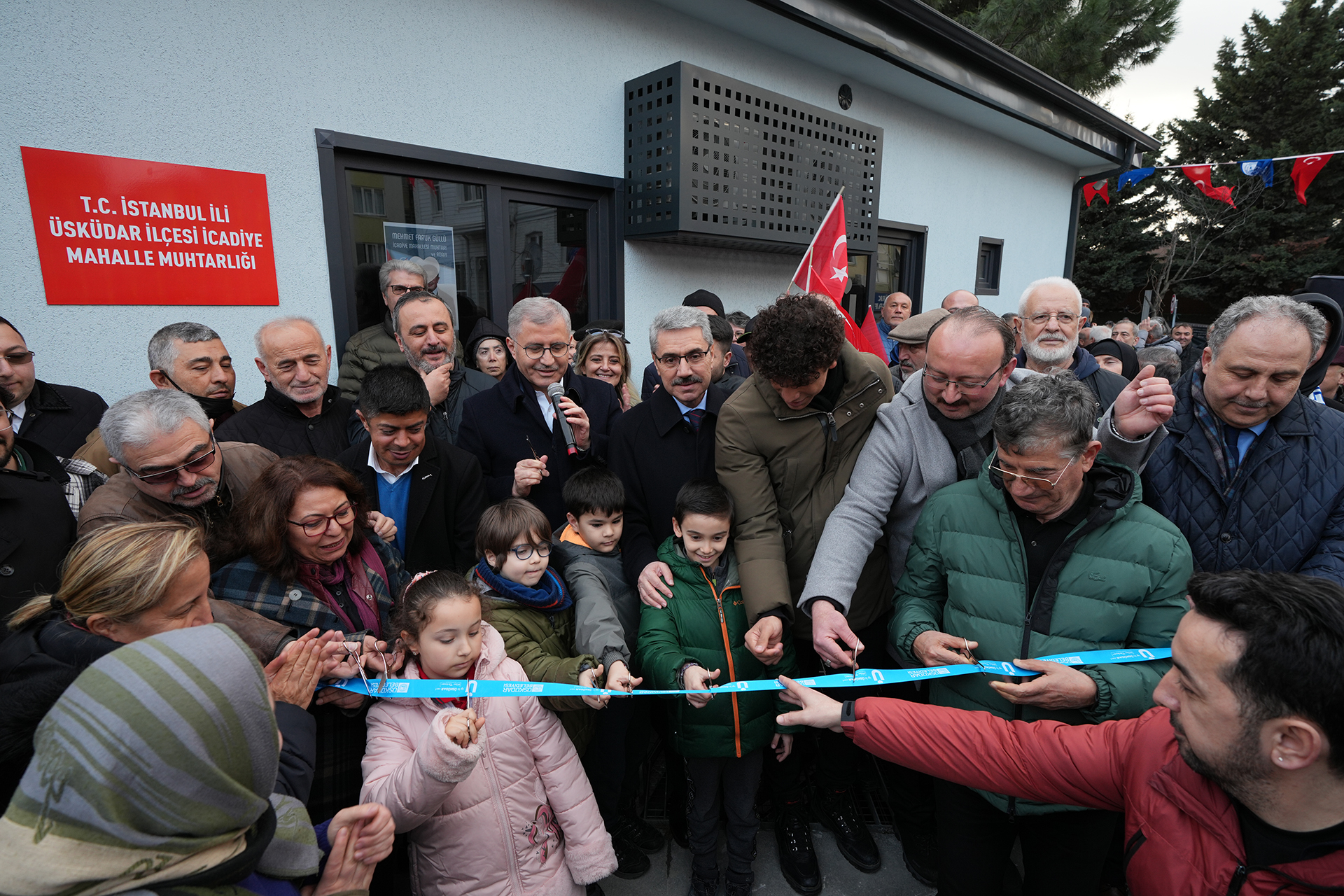 Üsküdar Belediyesi’nin yerinde kentsel dönüsüm programi kapsaminda yapimi tamamlanan Icadiye