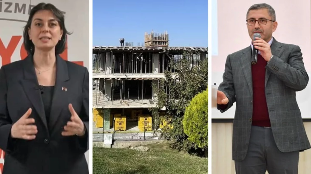 Üsküdar Belediye Başkanı seçilen Sinem Dedetaş, eski başkan Hilmi Türkmen