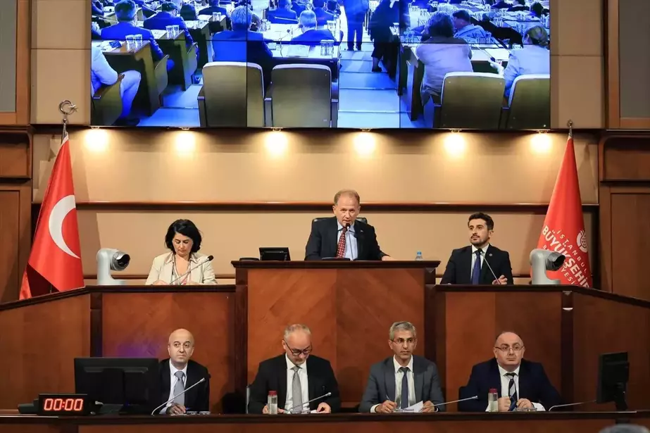 İstanbul Büyükşehir Belediye (İBB) Meclisinde, Üsküdar Vaniköy'de Boğaziçi Öngörünüm Bölgesi'ndeki