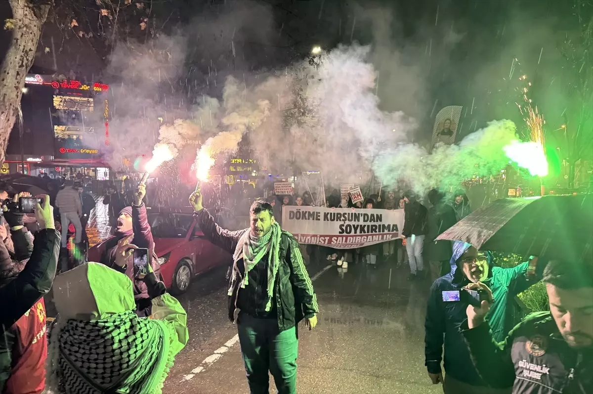 Filistin direnişine destek amaçlı yürüyüş, Dökme Kurşun Operasyonu'nun 16. yılına