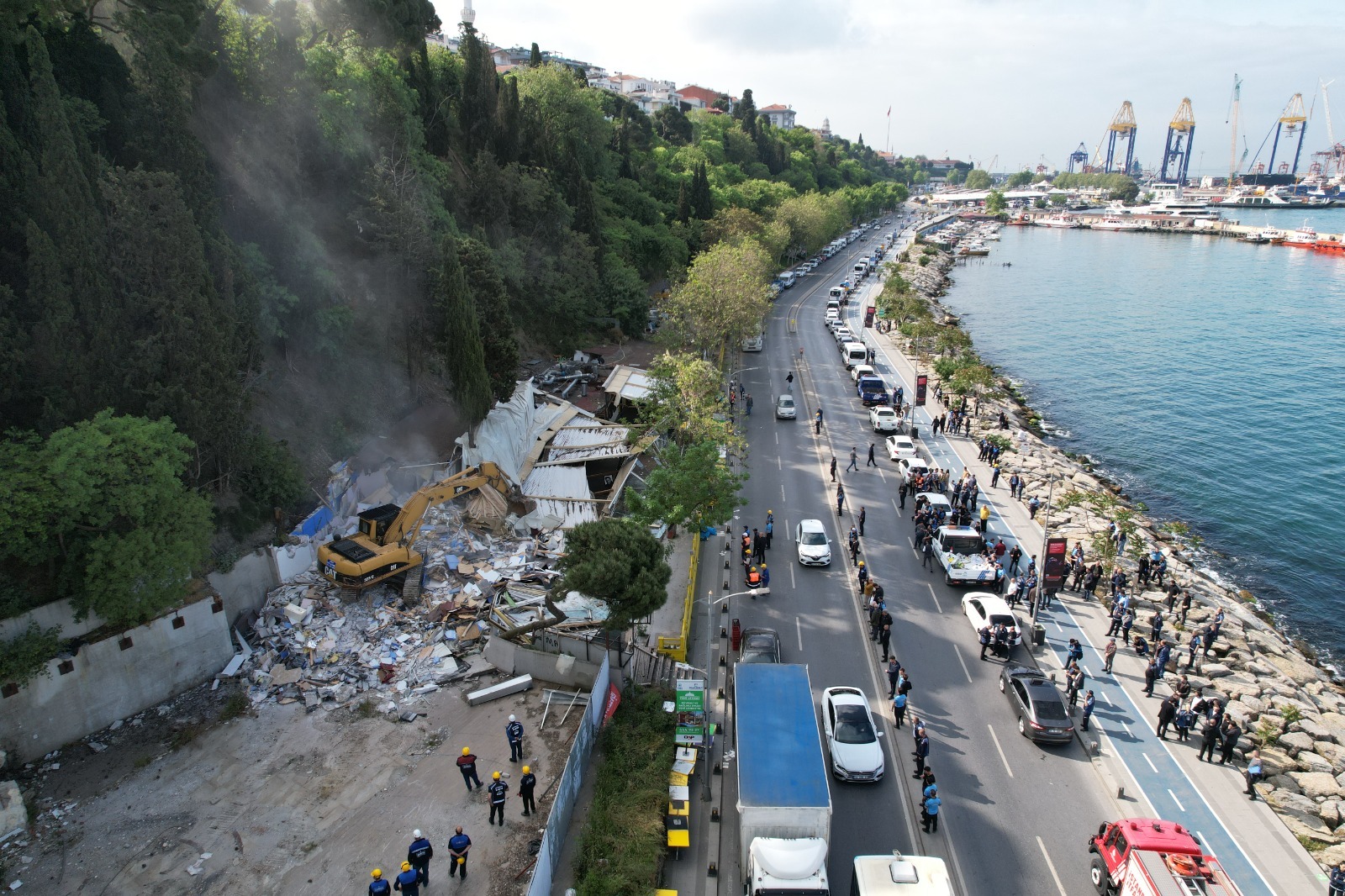 İstanbul 8. İdare Mahkemesi, Üsküdar Salacak ve Harem sahilindeki işgalcileri