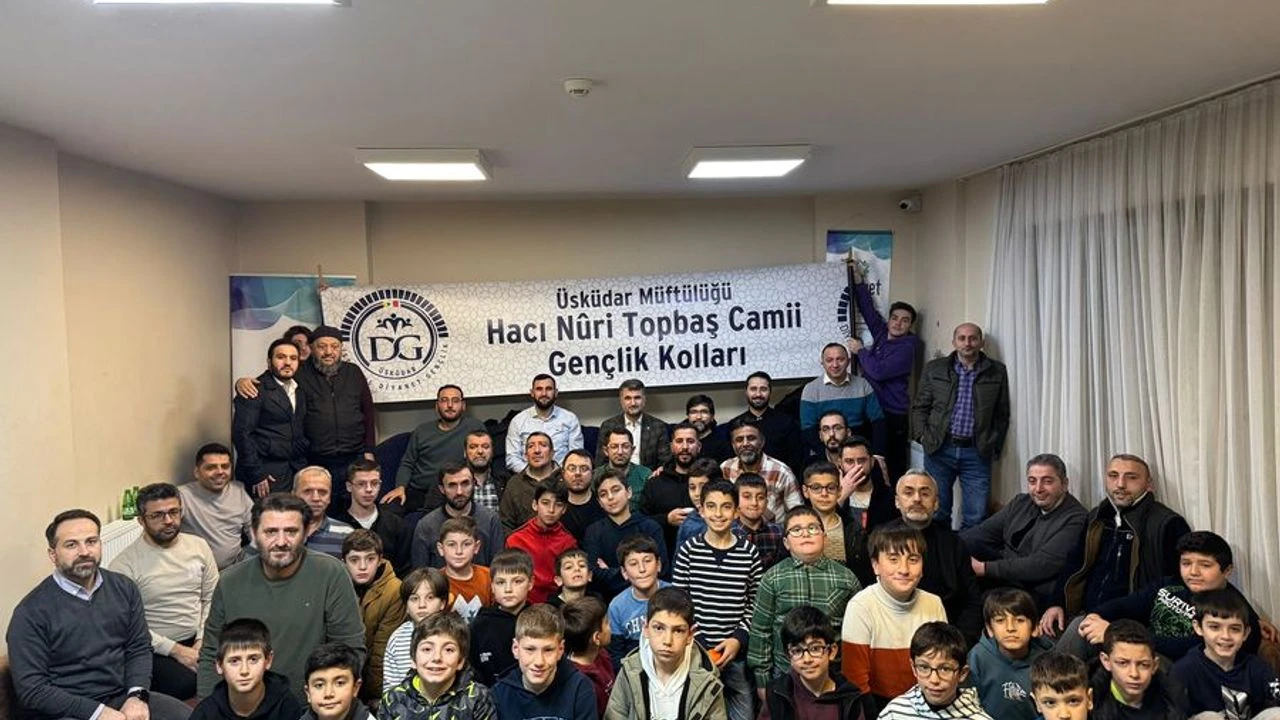 İstanbul Üsküdar Müftülüğüne bağlı Hacı Nuri Topbaş Cami Gençlik Merkezinde