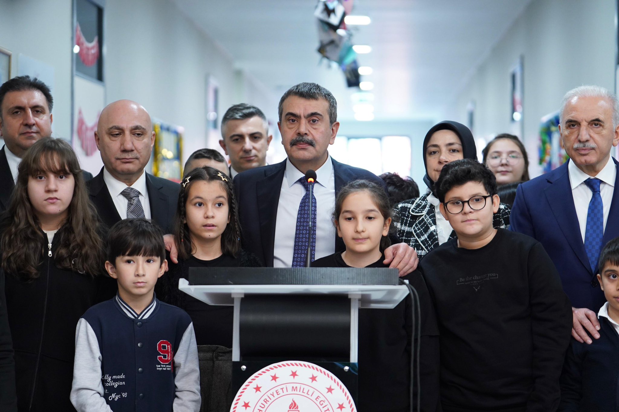 Milli Eğitim Bakanı Yusuf Tekin, İstanbul’un Ümraniye ilçesinde yapımı tamamlanan