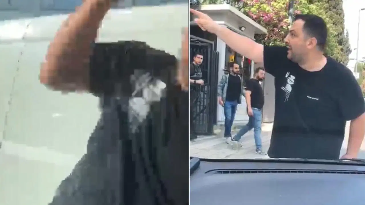 Üsküdar'da sabah saatlerinde gerçekleşen bir trafik tartışması, şiddet görüntülerine sahne