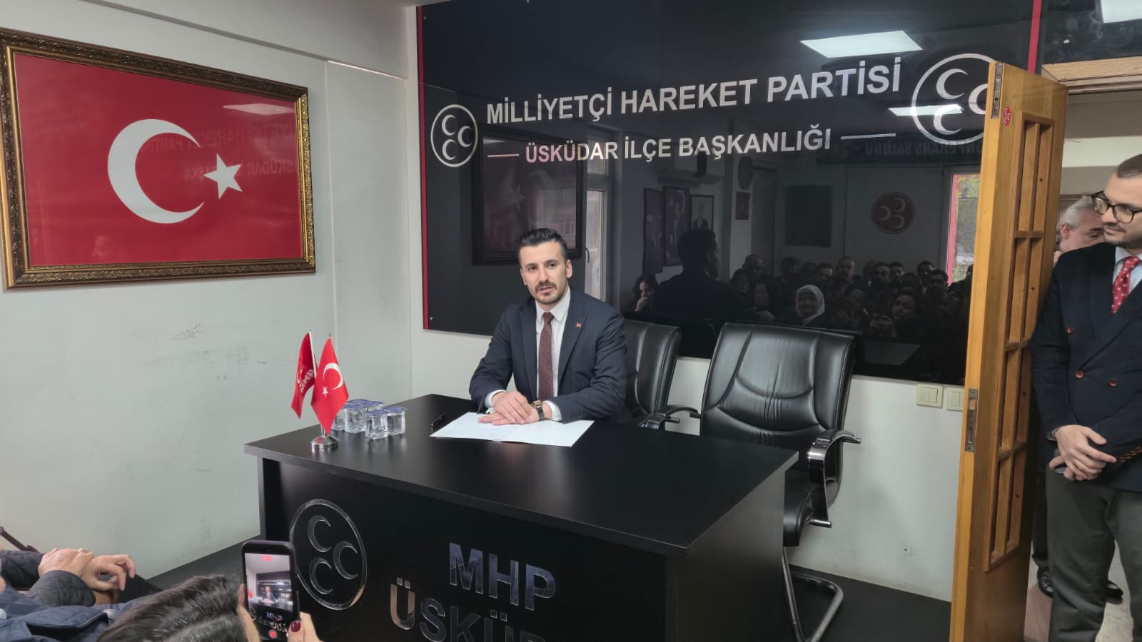 Milliyetçi Hareket Partisi (MHP) Üsküdar İlçe Başkanlığı’nda bayrak değişimi yaşandı.