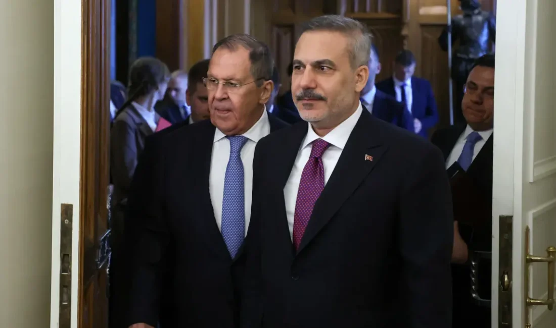 Dışişleri Bakanı Hakan Fidan, Rusya'nın başkenti Moskova'da Rusya Dışişleri Bakanı