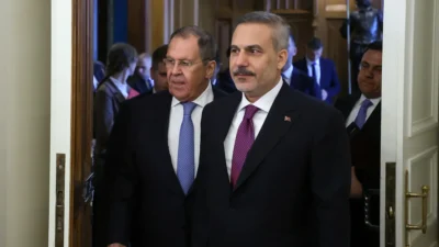 Dışişleri Bakanı Hakan Fidan, Rusya'nın başkenti Moskova'da Rusya Dışişleri Bakanı