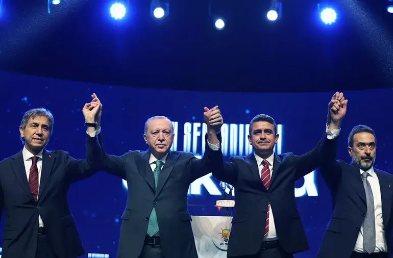 Cumhurbaşkanı Recep Tayyip Erdoğan, AK Parti Ankara Teşkilat Buluşması'nda yaptığı