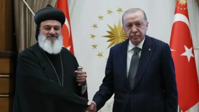 Cumhurbaşkanı Recep Tayyip Erdoğan, Süryani Ortodoks Kilisesi Patriği Mor İğnatius