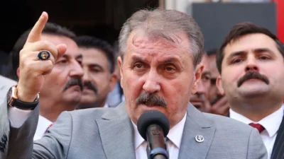 Büyük Birlik Partisi (BBP) Genel Başkanı Mustafa Destici, İsrail'in 1915