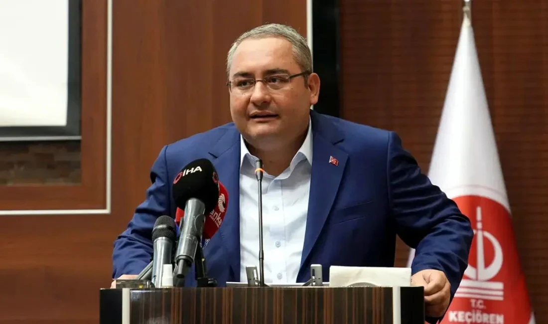 Cumhuriyet Halk Partisi'nden (CHP) istifa eden Keçiören Belediye Başkanı Mesut