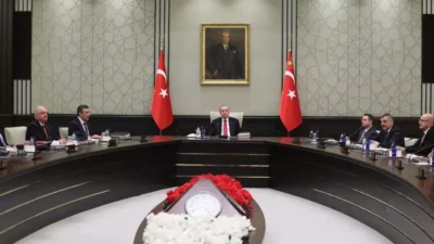 Cumhurbaşkanı Recep Tayyip Erdoğan başkanlığında toplanan Milli Güvenlik Kurulu (MGK),