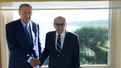 Vahdettin Köşkü'nde Tarihi KabulCumhurbaşkanı Recep Tayyip Erdoğan, İstanbul Vahdettin Köşkü'nde