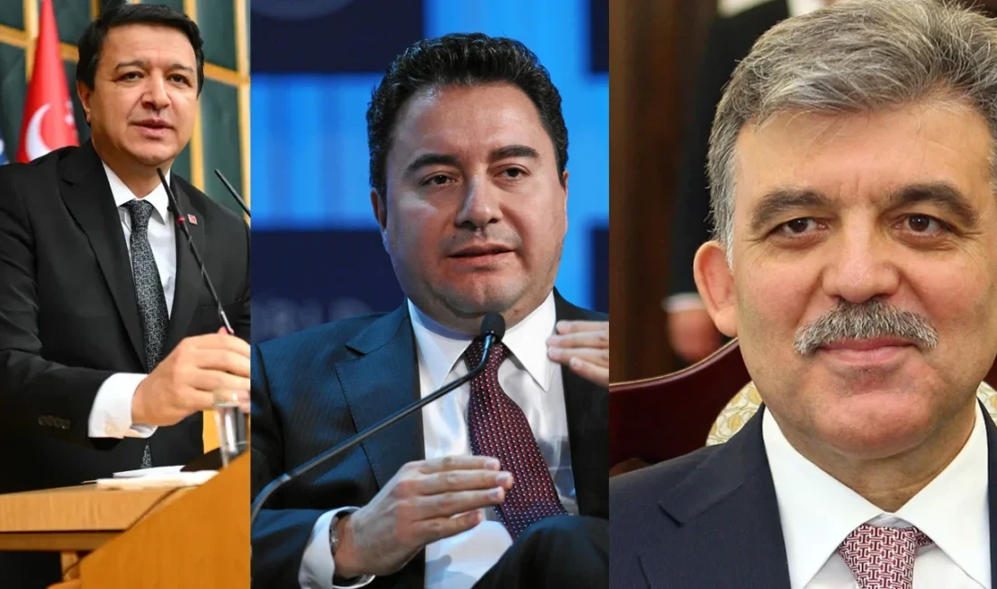 DEVA Partisi Genel Başkanı Ali Babacan, gazetecilerle bir araya geldiği
