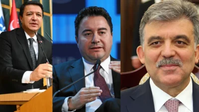 DEVA Partisi Genel Başkanı Ali Babacan, gazetecilerle bir araya geldiği