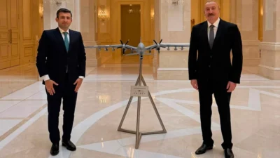 nkara'da düzenlenen 36. NATO Zirvesi'nde Cumhurbaşkanı Erdoğan'ın Türk İHA ve