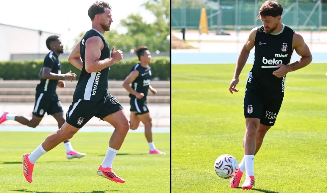 Beşiktaş’ın 3+1 yıllığına renklerine bağladığı milli orta saha oyuncusu Salih