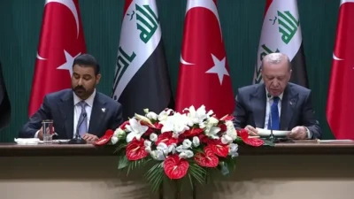 Cumhurbaşkanı Recep Tayyip Erdoğan ile Irak Başbakanı Ali ez-Zeydi, Cumhurbaşkanlığı