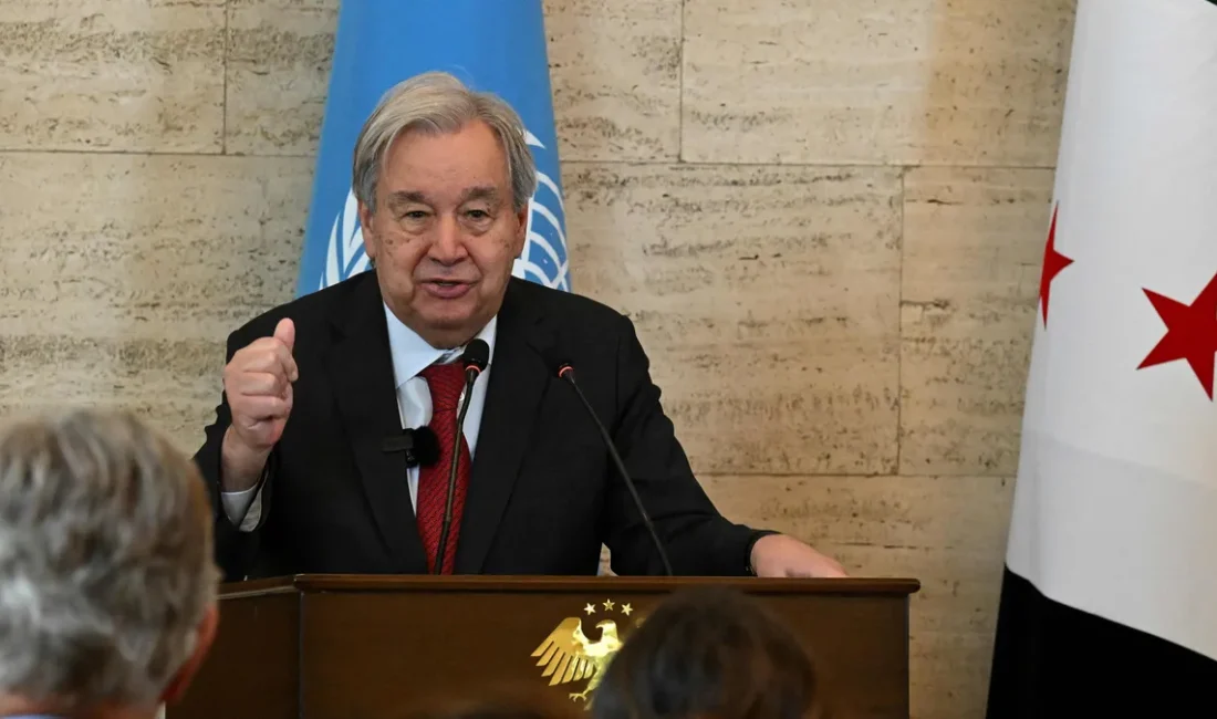 Birleşmiş Milletler (BM) Genel Sekreteri Antonio Guterres, 17 yıl aradan