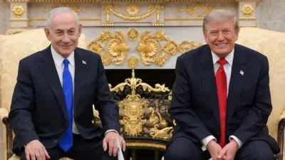 ABD Başkanı Donald Trump, Cumhuriyetçi Senatör Lindsey Graham’ın cenaze törenine