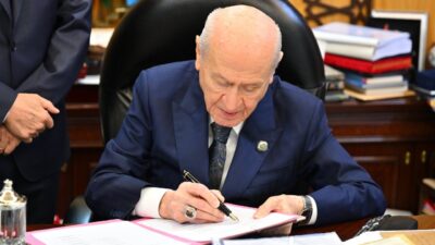 MHP Genel Başkanı Devlet Bahçeli, "Terörsüz Türkiye" süreci kapsamında hazırlanan