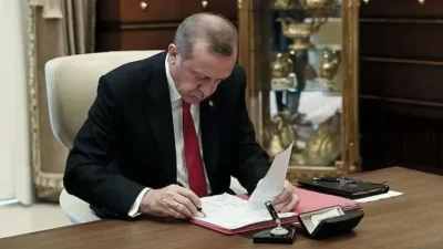 Cumhurbaşkanı Recep Tayyip Erdoğan’ın imzasıyla Resmi Gazete’de yayımlanan atama ve