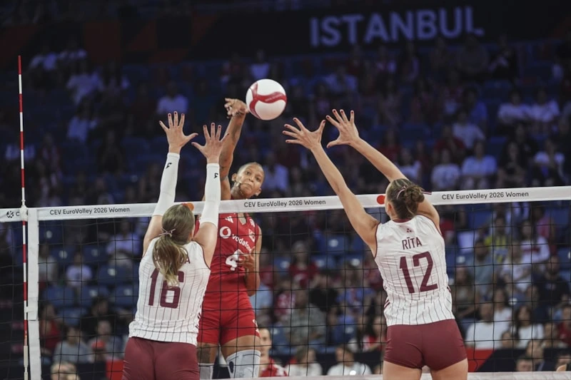 2026 CEV Kadınlar Avrupa Voleybol Şampiyonası’nın açılış müsabakasında A Milli