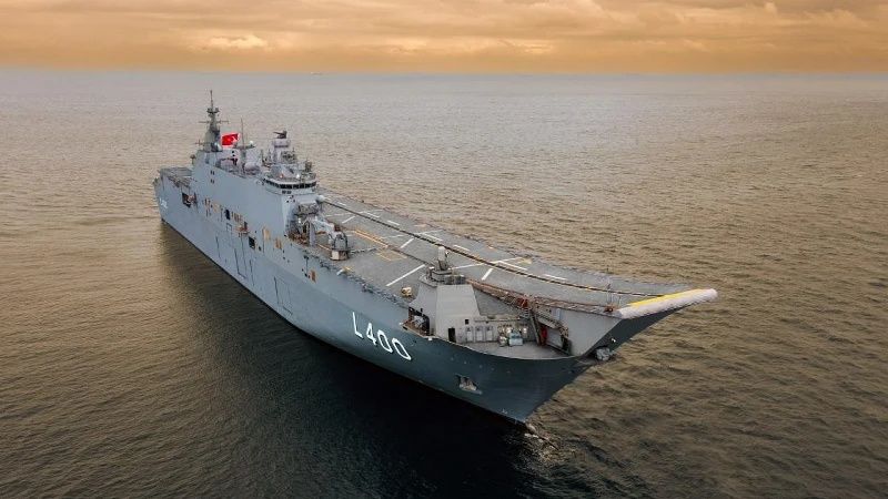 Milli gururumuz TCG Anadolu, savunma sanayisinin ardından sağlık teknolojilerinde de