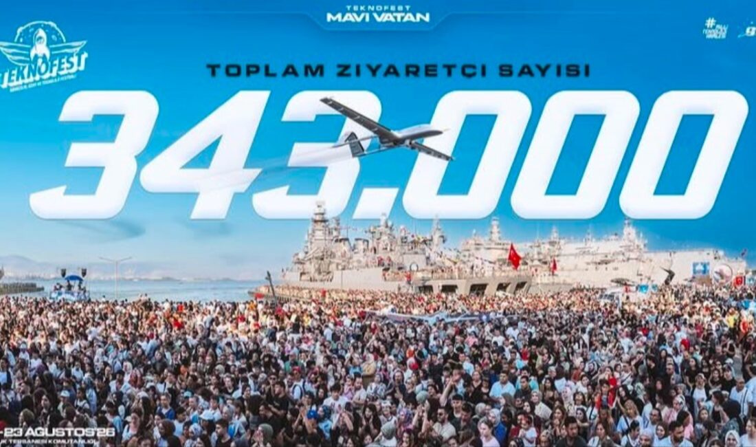 Kocaeli’de Gölcük Tersanesi Komutanlığı’nda gerçekleştirilen TEKNOFEST Mavi Vatan, teknoloji ve