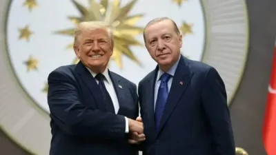 Cumhurbaşkanı Recep Tayyip Erdoğan, Amerika Birleşik Devletleri Başkanı Donald Trump