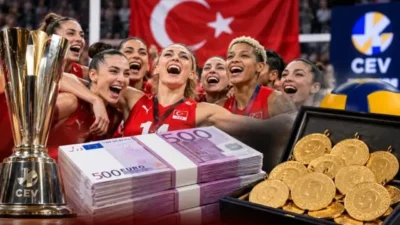 Avrupa Şampiyonu olan A Milli Kadın Voleybol Takımı, CEV'den 500